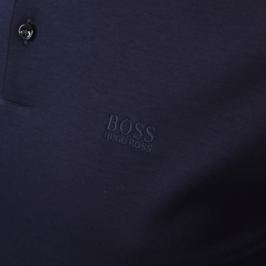 Alternative Image for ProductBOSS Pado 11 Long Sleeved Polo T Shirt Navy3